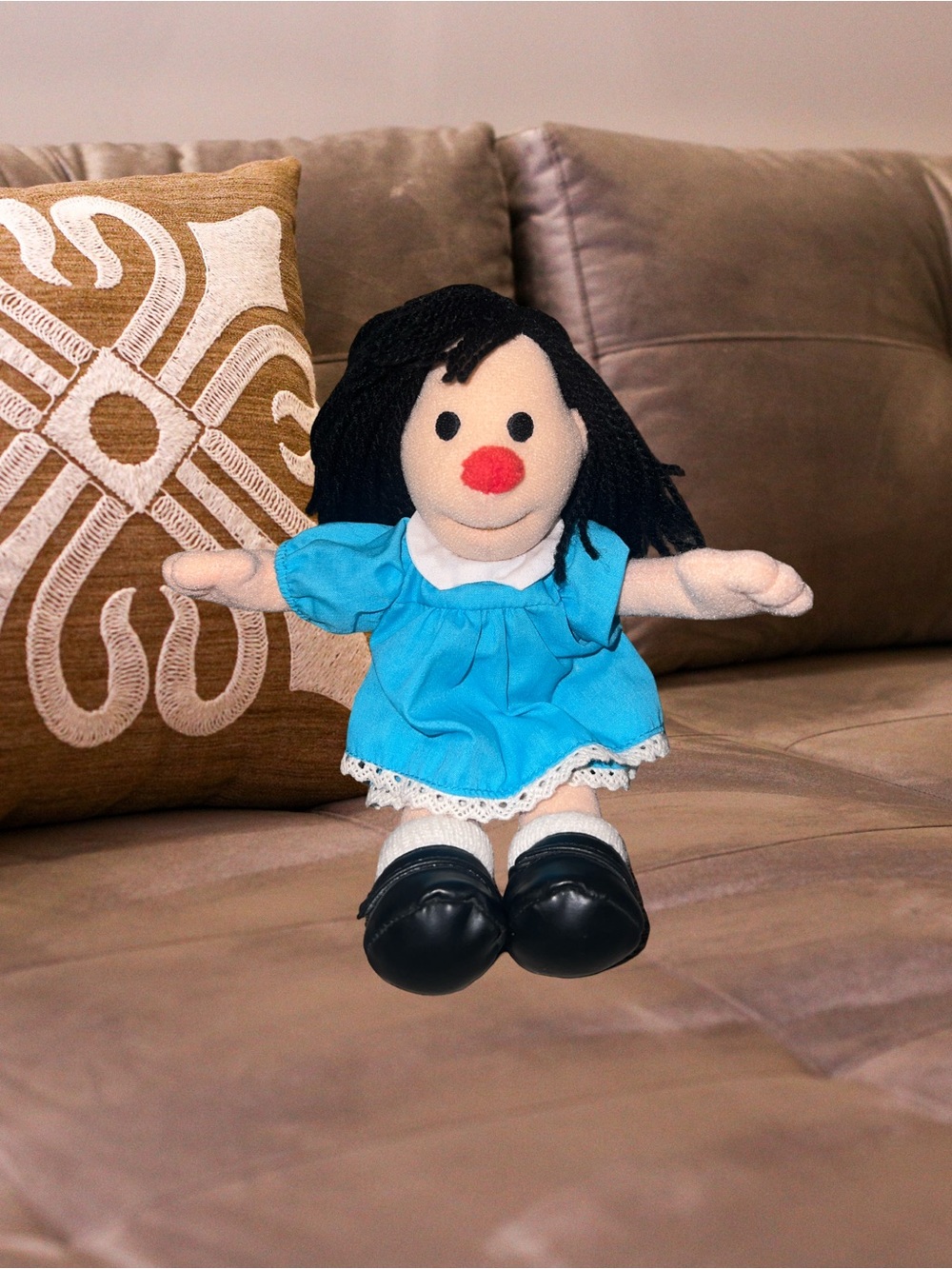 Molly And The Big Comfy Couch Molly 9” Plush Doll Commonwealth Toy Vintage 1997
